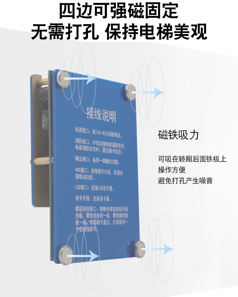 電梯控制板支持IC刷卡4G藍牙RS485/232消防報警軟件APP小程序開發(fā)